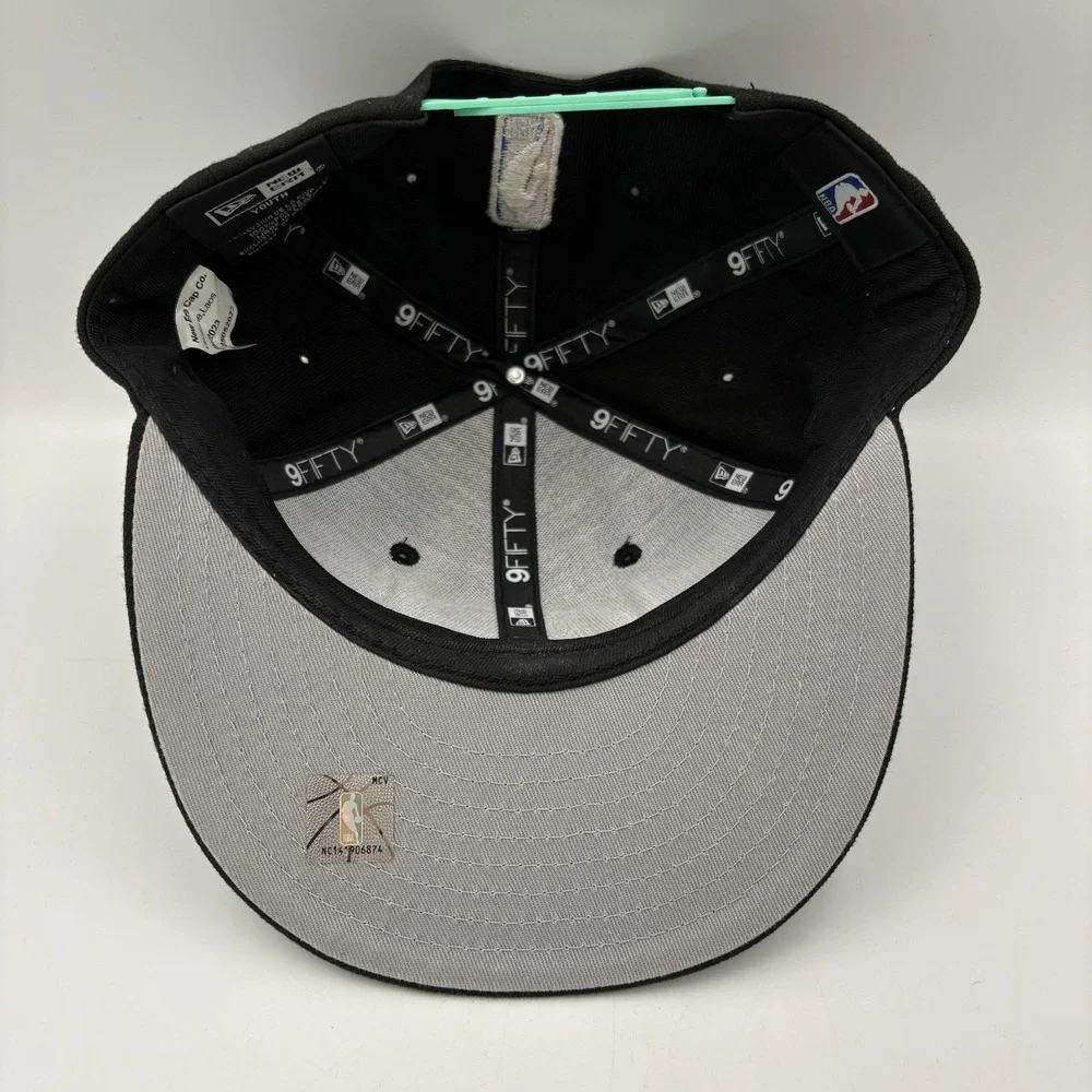 Washington Wizards Hat Cap Snap Back Youth One Size Black NBA Basketball New Era